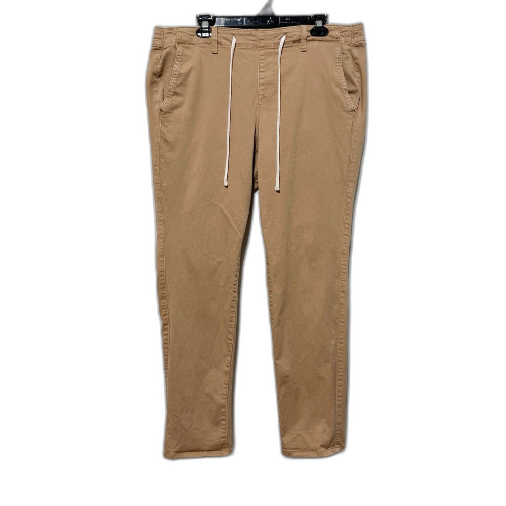 Torrid Pants Women’s 1R Khaki Pull On Drawstring Stretch Plus Size